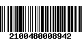 Código de Barras 2100480008942