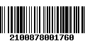 Código de Barras 2100878001760