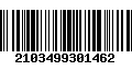 Código de Barras 2103499301462