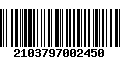 Código de Barras 2103797002450