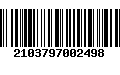 Código de Barras 2103797002498