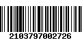 Código de Barras 2103797002726