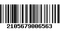 Código de Barras 2105679006563