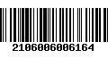 Código de Barras 2106006006164