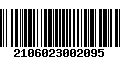 Código de Barras 2106023002095