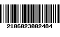 Código de Barras 2106023002484