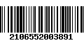 Código de Barras 2106552003891