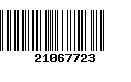 Código de Barras 21067723