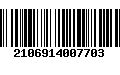 Código de Barras 2106914007703