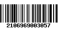 Código de Barras 2106969003057