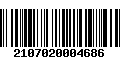 Código de Barras 2107020004686