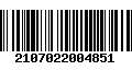 Código de Barras 2107022004851