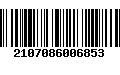 Código de Barras 2107086006853