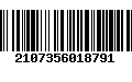 Código de Barras 2107356018791