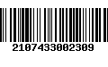 Código de Barras 2107433002309