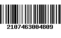 Código de Barras 2107463004809