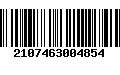 Código de Barras 2107463004854