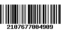 Código de Barras 2107677004909