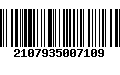 Código de Barras 2107935007109