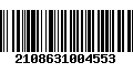 Código de Barras 2108631004553