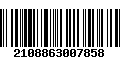 Código de Barras 2108863007858