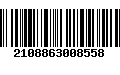 Código de Barras 2108863008558