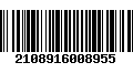 Código de Barras 2108916008955