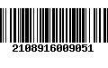 Código de Barras 2108916009051