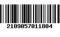 Código de Barras 2109057011804