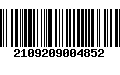 Código de Barras 2109209004852