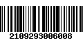 Código de Barras 2109293006008