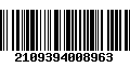 Código de Barras 2109394008963