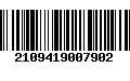 Código de Barras 2109419007902