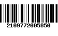 Código de Barras 2109772005850