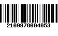 Código de Barras 2109978004053