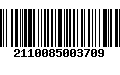 Código de Barras 2110085003709