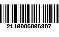 Código de Barras 2110086006907