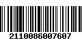 Código de Barras 2110086007607