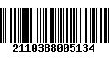 Código de Barras 2110388005134