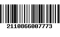 Código de Barras 2110866007773