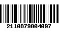 Código de Barras 2110879004097