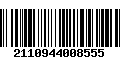 Código de Barras 2110944008555