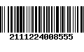 Código de Barras 2111224008555