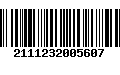 Código de Barras 2111232005607