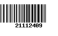 Código de Barras 21112409