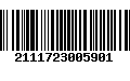 Código de Barras 2111723005901