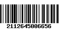 Código de Barras 2112645006656