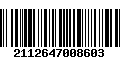 Código de Barras 2112647008603