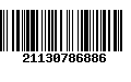 Código de Barras 21130786886