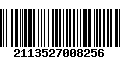 Código de Barras 2113527008256